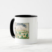 Mug Montezuma II observant une comète, 1579 (Devant gauche)