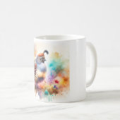 Mug Montezuma Quail AREF755 - Watercolor (Devant droit)