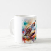 Mug Montezuma Quail AREF755 - Watercolor (Devant gauche)