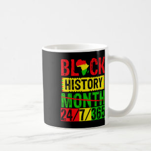 Mug Month Cant tenir notre histoire 24 7 365 Black Jun