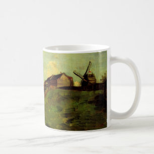 Mug Montmartre : Carrière, les moulins par Vincent van