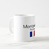 Mug Montpellier, France (Devant gauche)