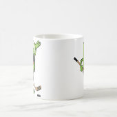 Mug Montre de hockey pour enfants Vert (Centre)