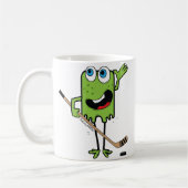 Mug Montre de hockey pour enfants Vert (Gauche)