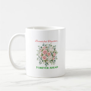 Mug Montre de mariage florale élégante