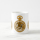 Mug Montre de poche illustrée (Centre)