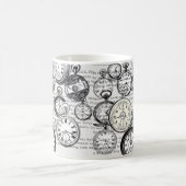 Mug Montre de poche victorienne Alice au pays des merv (Centre)