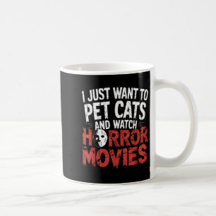 Mug Montre drôle Fan de film d'horreur - Amoureux de c