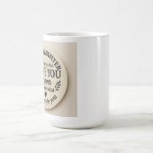 Mug Montre eWatch pour ma Fille (Centre)