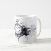 Mug Montre minimaliste (Devant droit)