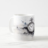 Mug Montre minimaliste (Devant gauche)