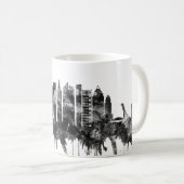 Mug Montréal Canada Skyline BW (Devant droit)