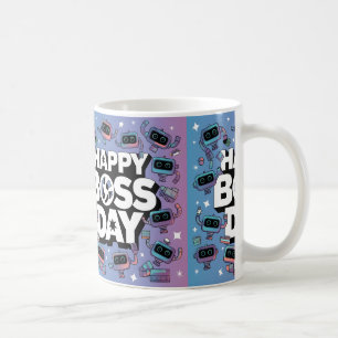 Mug Montrer Gratitude : Creative Boss Day Motifs et Qu