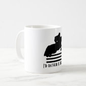 Mug Montrer Jumper Je préférerais monter (Devant gauche)