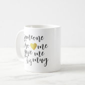 Mug Montrer l'amour pour maman, grand-mère ou fille (Devant gauche)