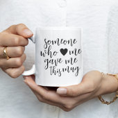 Mug Montrer l'amour pour maman mignonne Typographie