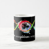 Mug Montrer le soutien à l'autisme et son acceptation (Centre)