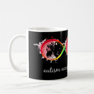 Mug Montrer le soutien à l'autisme et son acceptation 