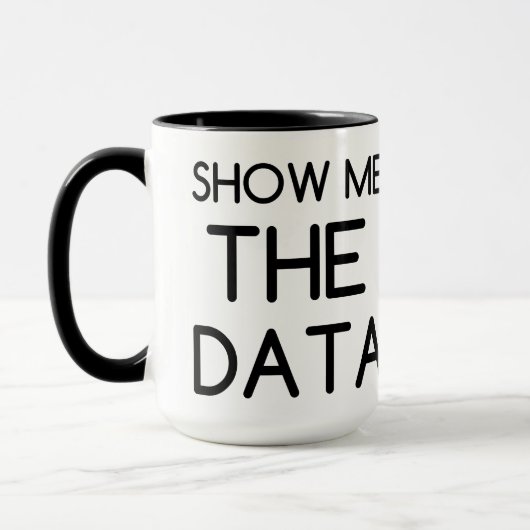 MUG MONTRER LES DONNÉES (Gauche)