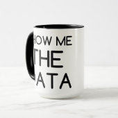 MUG MONTRER LES DONNÉES (Devant gauche)