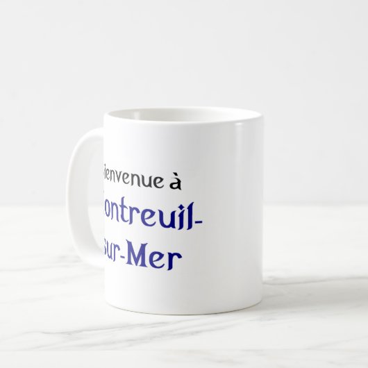 Mug Montreuil Les Misérables (Devant gauche)