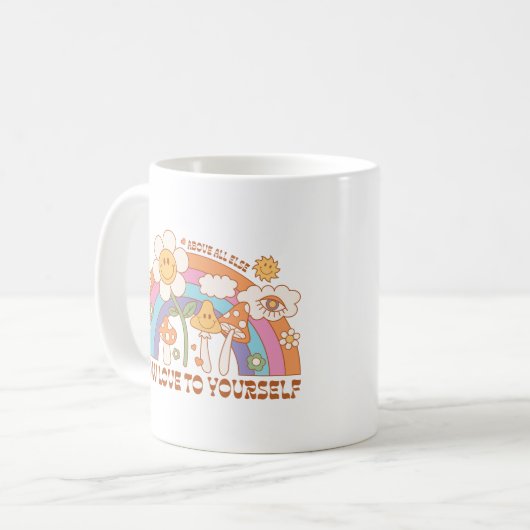 Mug Montrez L'Amour À Vous-Même (Devant gauche)