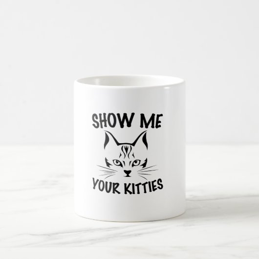Mug montrez-moi vos chatons | design chats (Centre)