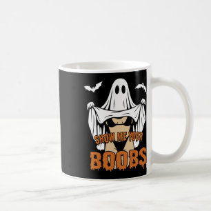 Mug Montrez-Moi Votre Fantôme Du Sein Boo Retro Éffray