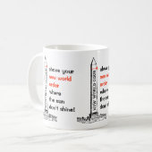 Mug Montrez votre NWO (Devant gauche)