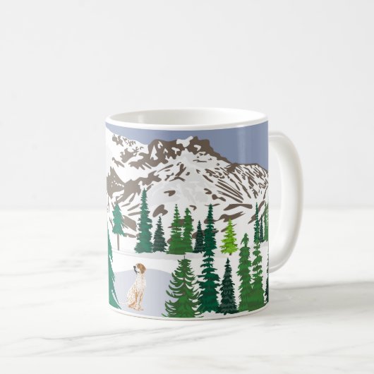 Mug Monts Coonhound (Devant droit)