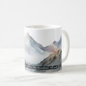 Mug Monts Misty La meilleure vue (Devant droit)