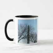 Mug Monument de Washington dans le paysage d'hiver II (Gauche)