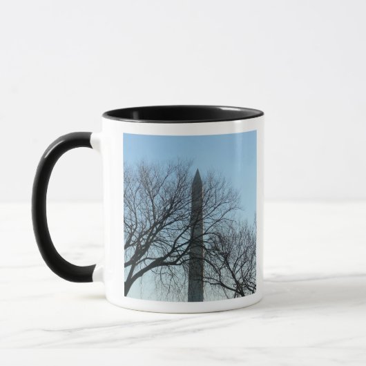 Mug Monument de Washington dans le paysage d'hiver II (Gauche)