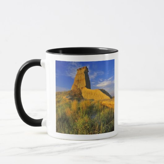 Mug Monument érodé dans le petit Missouri (Gauche)