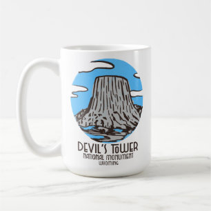 Mug Monument national de Devil's Tower Wyoming