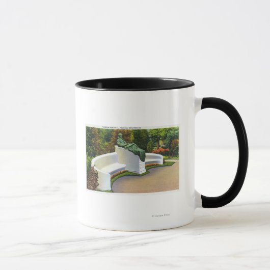 Mug Monument Trudeau, scène du sanatorium Trudeau (Droite)
