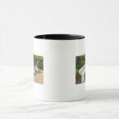 Mug Monument Trudeau, scène du sanatorium Trudeau (Centre)