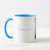 Mug 'Monument Washington en hiver' (Gauche)