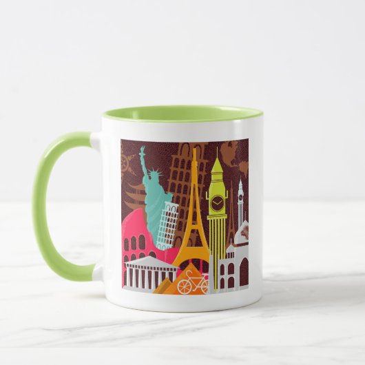 Mug Monuments internationaux (Gauche)
