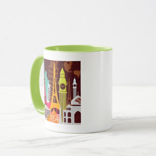 Mug Monuments internationaux (Devant gauche)