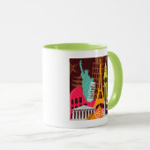 Mug Monuments internationaux (Devant droit)
