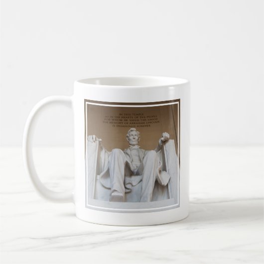 Mug Monuments | the Lincoln Memorial (Gauche)