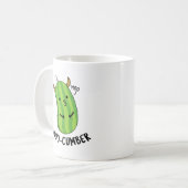 Mug Moo-concombre Funny Veggie Cucumber Pun (Devant gauche)