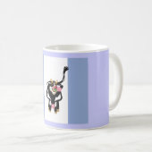 Mug Moo Cow Blue (Devant droit)