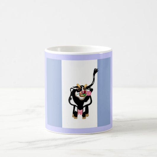 Mug Moo Cow Blue (Centre)