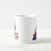 Mug Moo Deng Hippopotame pour Joyeux Noël  (Centre)