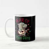 Mug Moo Deng Is A Pygmy Hip Happy New Year Funny  (Gauche)