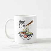 Mug Moo-don Funny Udon Pun (Gauche)