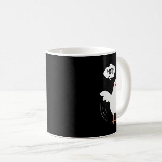 Mug MOO Fun CowChicken - Fun For Men and Women (Devant droit)