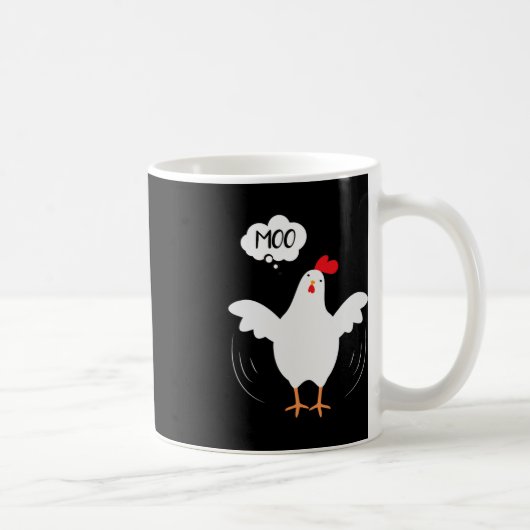 Mug MOO Fun CowChicken - Fun For Men and Women (Droite)